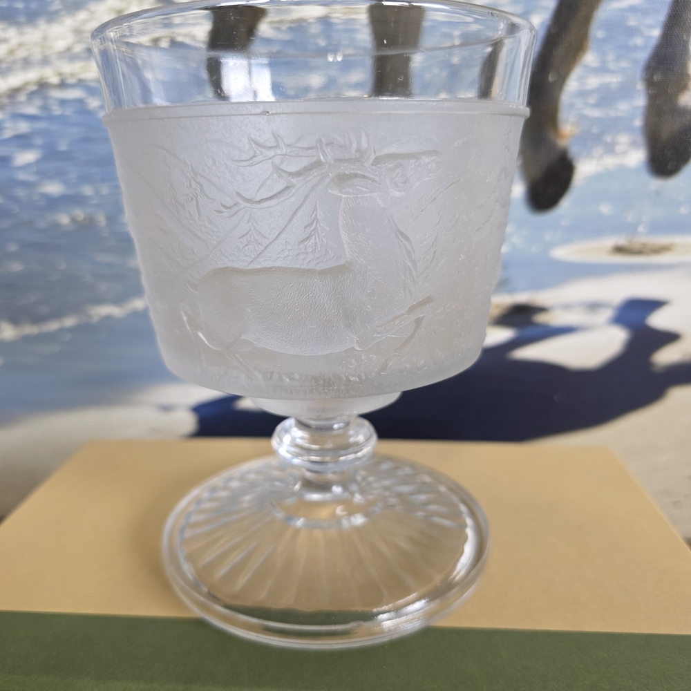 Gray Frosted Serveware Glasses for Dining